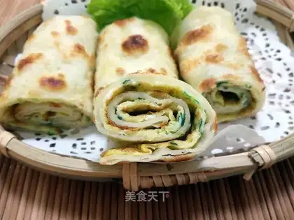 Egg burrito