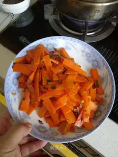 Clear the carrots