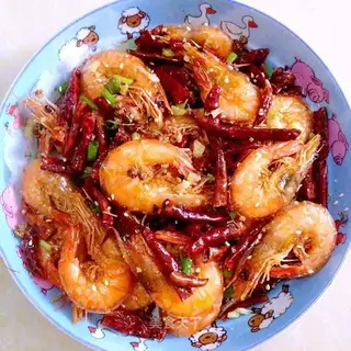 Spicy shrimp