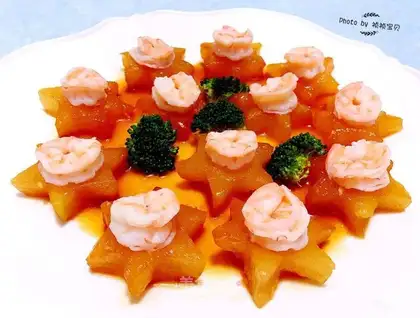 Starfruit shrimp