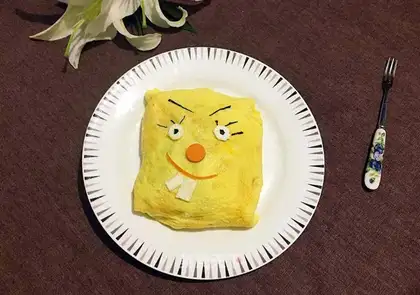 SpongeBob egg buns