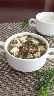 Snow casserole tofu