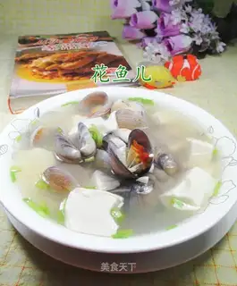 Toad tofu soup