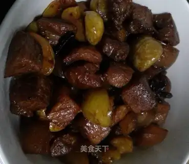 Chestnut red meat