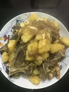Potato stew spine