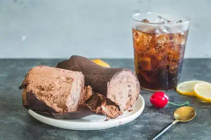 Coke ice cream cake
