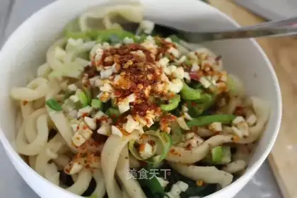 Real oil noodles