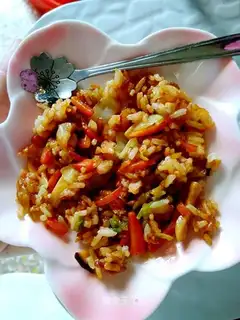 Pumpkin fried rice