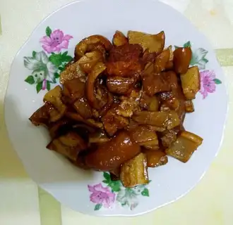 Pork skin