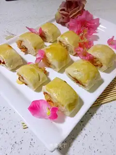 Cheese ham and sausage