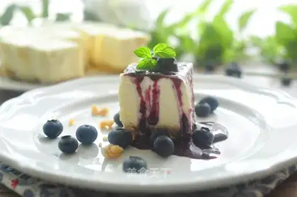 Blueberry jam with no cheesecake