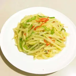 Clear the potatoes