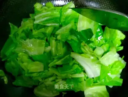 Clear the cabbage