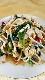 Sour chicken spinach