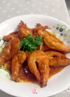 Eggplant shrimp