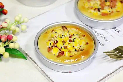 Corn sausage bread