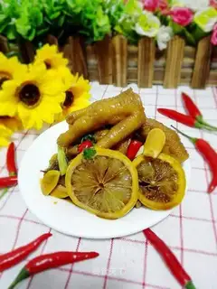 Lemon chicken claws