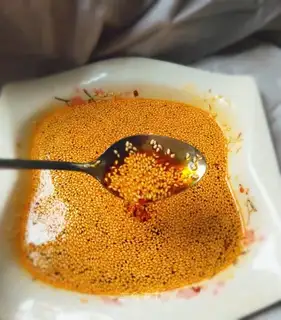 Spicy red oil
