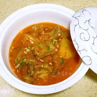Korean potato soup