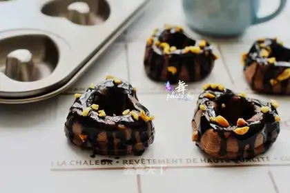 Chocolate rice cake