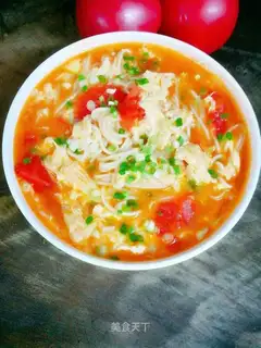 Tomato egg noodles