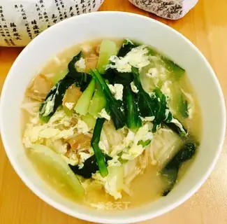 Hot soup noodles