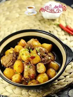 Scrambled potatoes