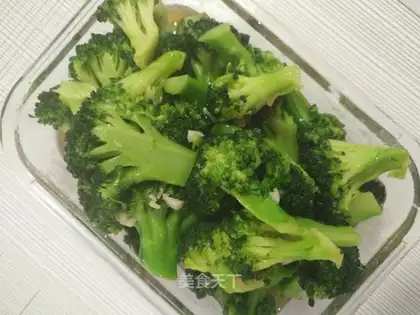 Garlic broccoli