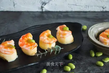 Eat the whole jade shrimp