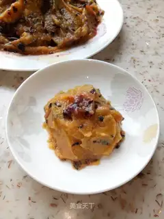 Blueberry mashed potatoes