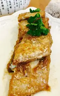 Red-fried fish