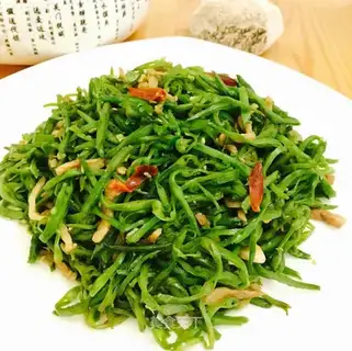 lentils fried meat
