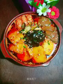 Red oily