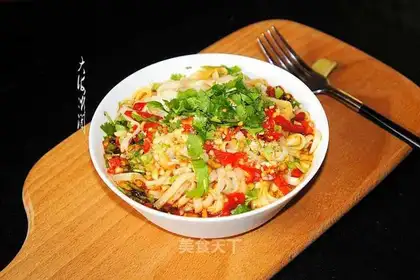 Home spicy noodles