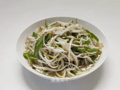 Green bean sprouts