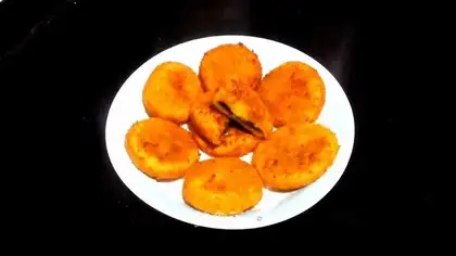 Pumpkin bean cake