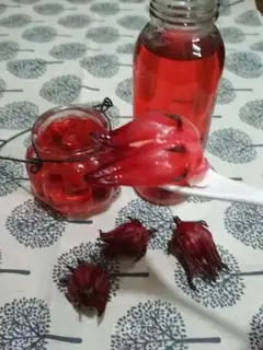 Rose eggplant tea