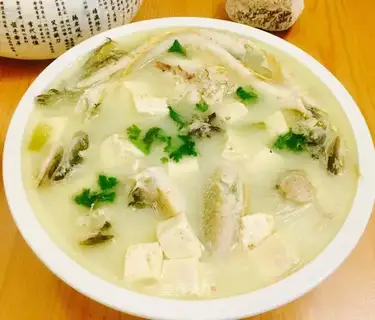 Fish stew tofu