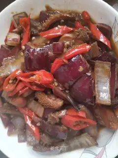 Onion fried oxen
