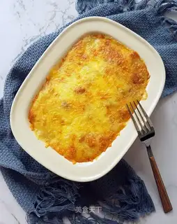 Bacon cheese and mashed potatoes