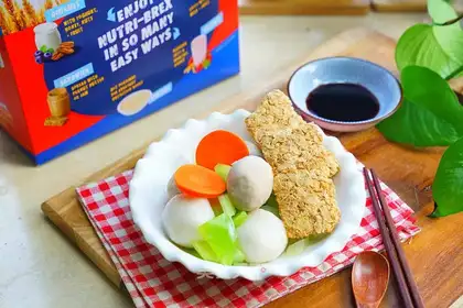 Double vegetableball cereal