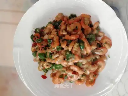 Spicy shrimp
