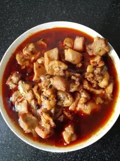Steam chicken