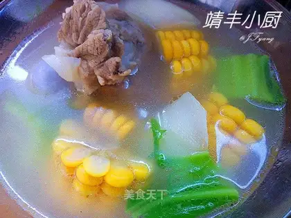 ♪ Queue corn soup ♪