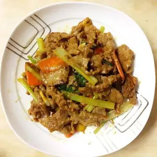 Fried beef