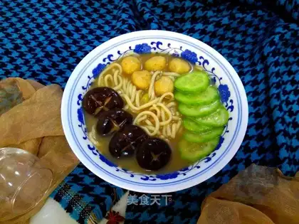 Frozen chicken noodles