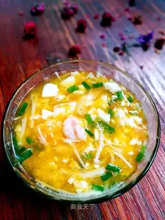 Shrimp tofu pumpkin stew