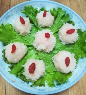 Pearl shrimp balls