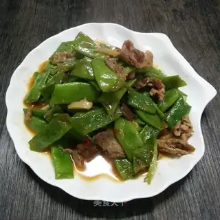 Four seasons of bean fried meat