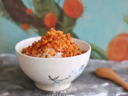 Baby salmon rice